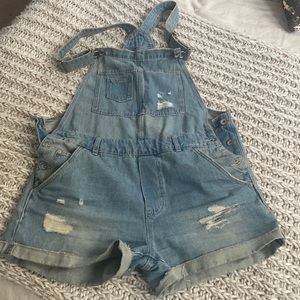 H&M overall shorts
